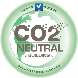 label CO2 neutre - CO2 neutral CO2-neutral