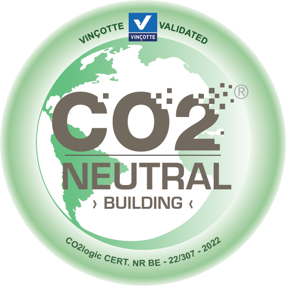 label CO2 neutre - CO2 neutral CO2-neutral