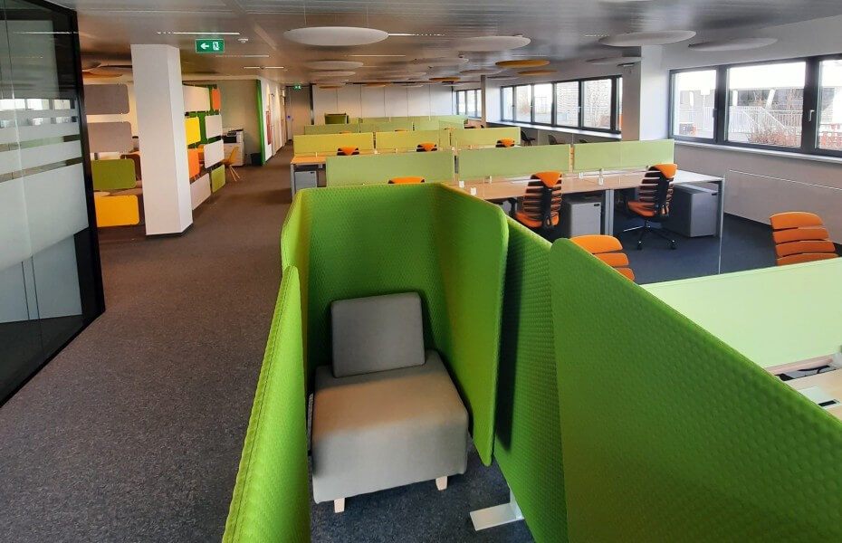 Bureaux confortables comme à la maison